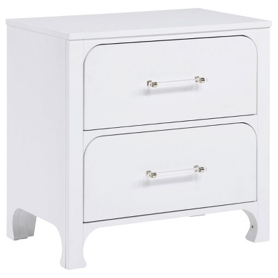 Coaster Home Furnishings Anastasia 2-Drawer Nightstand Pearl White