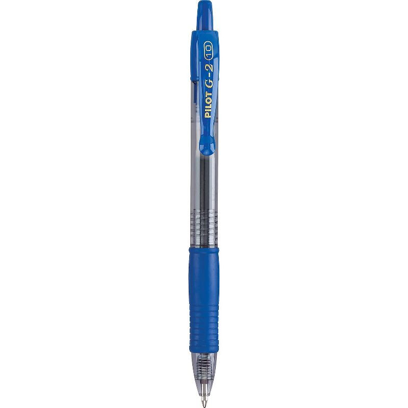 Pilot G2 Premium Retractable Gel Ink Pen Refillable Blue Ink 1mm Dozen 31257, 2 of 5