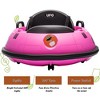 12V Ride On Bumper Car, Electric Toddlers Car with Remote Control, Safety Belt, Music, Flashing Lights, 360 Degree Spin - 3 of 4