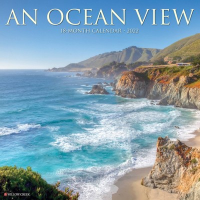 2022 Wall Calendar Ocean View - Willow Creek Press