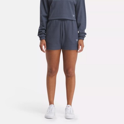 Reebok Classics Wardrobe Essentials Waffle Shorts M East Coast Blue : Target