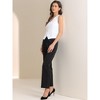 INSPIRE CHIC Women's Fashion Sleeveless Button Down V Neck Crop Summer Vest - 4 of 4