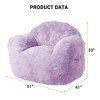 Bean Bag Chair, 39" Bean Bag Chairs for Kids Soft Beanbag Chair with Filler Included, Adult Bean Bag Couch Sofa - 3 of 4