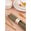 Primrose White Pearl Napkin Rings, Set of 6 - 2 of 4
