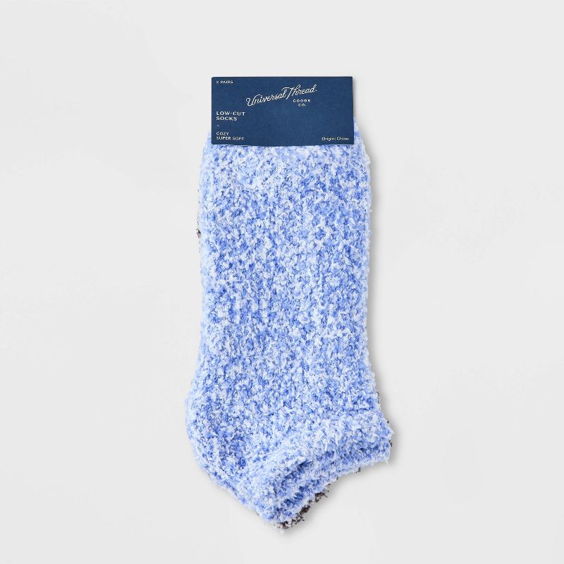 Women's 2pk Cozy Marled Low Cut Socks - Universal Thread™ 4-10, 2 of 7