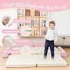 Hooseng Modular Kids Play Couch, Corduroy Versatile Fold-Out Baby Floor Sofa, Convertible Kid Sofa For Boys & Girls - 4 of 4