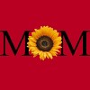 Men's Design By Humans Mother's Day Sunflower Mom By FridayFusion T-Shirt - 2 of 2