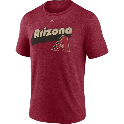 MLB Arizona Diamondbacks Men's Tri-Blend Short Sleeve T-Shirt