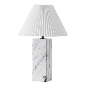 Mackenzie Square Marble Table Lamp - CTL1080 - Safavieh Couture - 1 of 4