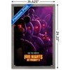 Trends International Five Nights at Freddy's Movie - Teaser One Sheet Framed Wall Poster Prints - 3 of 4