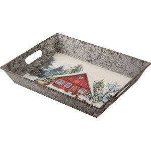 Primitives by Kathy Most Wonderful Time Christmas Tray - 1 of 4