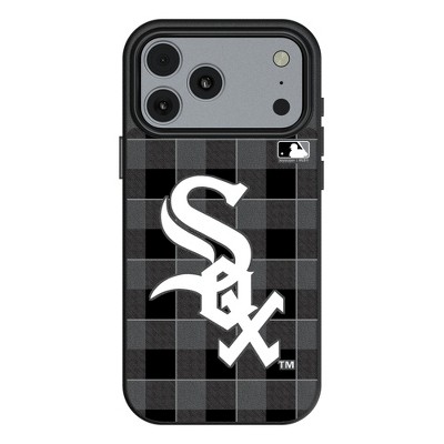 MLB American League Teams Plaid MagSafe Compatible Cell Phone Case for Apple iPhone 17 Series