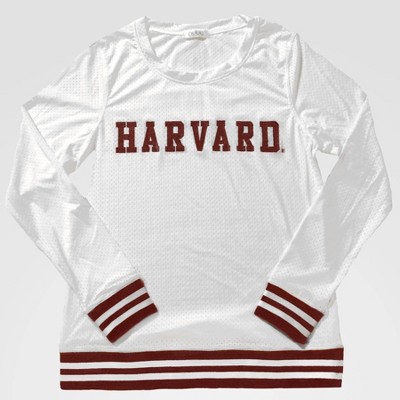 NCAA Harvard Crimson Mesh Sweatshirt - White XL