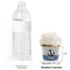Big Dot of Happiness Ahoy - Nautical - Baby Shower or Birthday Party Decorations - Party Cupcake Wrappers - Set of 12 - 3 of 4