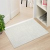 Modern Plaid Washable Area Rugs for Living Room - 4 of 4