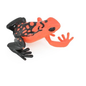 Collectible Wildlife Gifts | Frog, Toy, Red Poison Dart, Arrow Frog,  Realistic Rubber Figure, Model, Animal, Hand Painted 2 1/2"  CH035 BB74 - 1 of 4