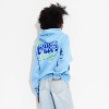 Adult Poppi Future of Soda Graphic Hoodie Sweatshirt - Blue - 2 of 4