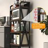 Chic Crate 55'' 4-Level Metal & Wood Bakers Rack – Kitchen/Garage/Pantry/Bathroom/Closet Storage Organizer - 3 of 4