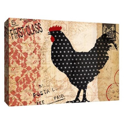 11" x 14" Lucky Rooster II Decorative Wall Art - PTM Images