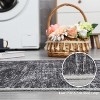 Coucheta Non-Slip Runner Rug,Machine Washable Low Pile Area Rug with Non-Shedding, for Hallway Kitchen Bathroom,Multi-Color & Size - 4 of 4