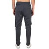 Mens Casual Tapered Pants Zipper Pockets Joggers Sweatpants - image 2 of 2