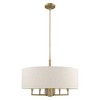 Livex Lighting Meridian 5 - Light Chandelier in  Antique Brass - 2 of 4