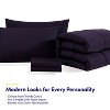 7PC Campus Ready Dorm Twin XL Bedding Bundle, Solid Comforter, Pillows and Sheet Set - 2 of 4