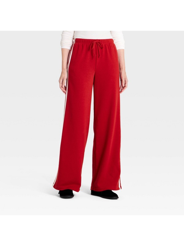 Easy Fit Track Sweatpants — Red · Purchased tag: M · Current listing: XXL–2X