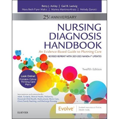 Nursing Diagnosis Handbook, 12th Edition Revised Reprint with 2021-2023 Nanda-I(r) Updates - (Paperback)