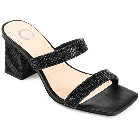 Target black hot sale block heels