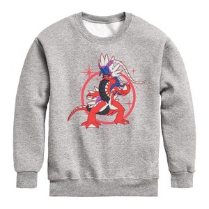 Boys' - Pokémon - Koraidon Elements Graphic Long Sleeve Fleece Sweatshirt - 1 of 4