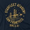 Star Trek Collegiate Bridge Adult T-Shirt Navy - 2 of 4