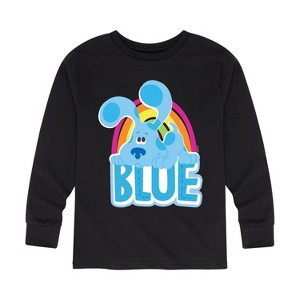 Boys' - Blue's Clues & You! - Blue Long Sleeve Graphic T-Shirt - 1 of 4