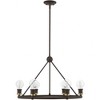 Livex Lighting Lansdale 6 - Light Chandelier in  Bronze/Antique Brass - image 4 of 4