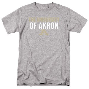 Men's University of Akron The Official Stacked T-Shirt - 1 of 4