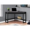 Monarch Specialties Computer Desk Home Office Corner Storage Drawers 42InchL Work Laptop Metal Laminate Black Grey Contemporary Modern - 2 of 4