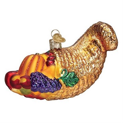 Old World Christmas Glass Blown Ornament for Christmas Tree, Cornucopia