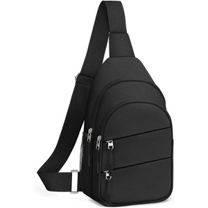 Small Anti-Theft Sling Bag, Lightweight Crossbody Backpack for Men & Women, Outdoor Hiking and Travel Daypack - 1 of 4