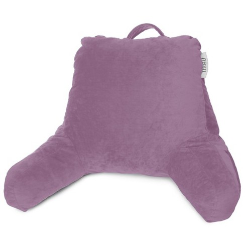 Cheer Collection Back Support Wedge Pillow With Adjustable Neck Pillow,  Purple : Target