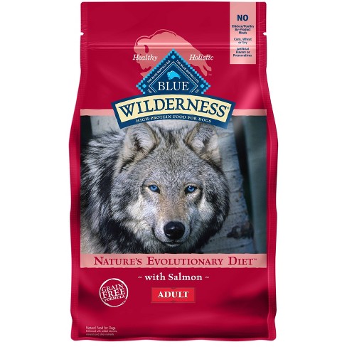 Blue Buffalo Wilderness Grain Free With Salmon Adult Dry Dog Food : Target