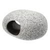 Unique Bargains Ceramic Aquarium Hideaway Rock Cave Fish Tank Decoration Gray 4.29''x3.11''x2.17'' - 3 of 4