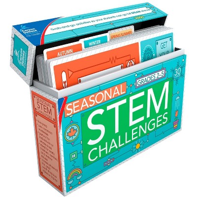 Carson Dellosa STEM Challenges Seasonal Card Set