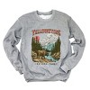 Simply Sage Market Yellowstone National Park Buffalo Sweatshirt - M - Graphite - 3 of 4