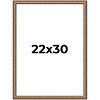 PosterPalooza | Slim Profile Gold Picture Frame - UV Acrylic, Foam Board Backing, Hanging Hardware - 2 of 4