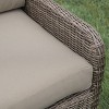 Leisure Made Mitchell 5pc Wicker Sectional in Tan Fabric - 4 of 4
