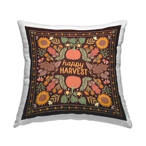 Stupell Industries Happy Harvest on Brown - 1 of 3