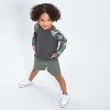 Gerber Baby and Toddler Boys' Long Sleeve Baseball Raglan Tees, 3-Pack - 3 of 4