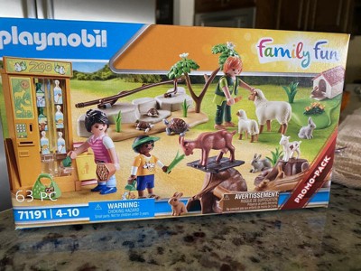 PLAYMOBIL Family Fun 71191 Petting zoo play set with three play figures -  Langleys Chapelfield