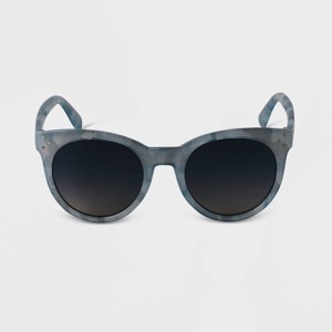 Women's Plastic Round Sunglasses - A New Day™ - 1 of 2