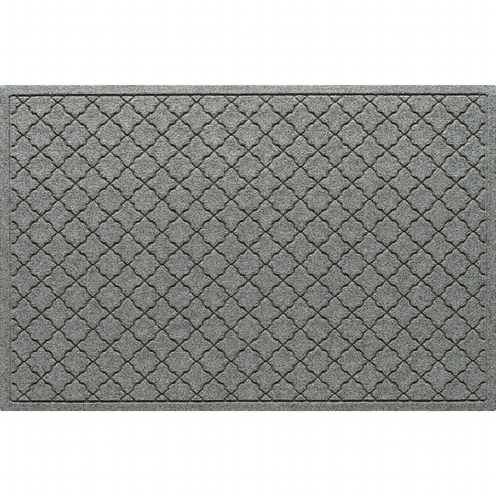 WaterHog® Cordova 3'x5' Indoor/Outdoor Doormat Medium Grey